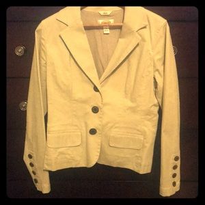 Khaki blazer